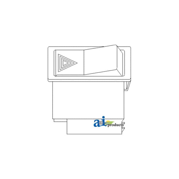 Switch Assembly, Hazard Warning 3.75" x4" x2"